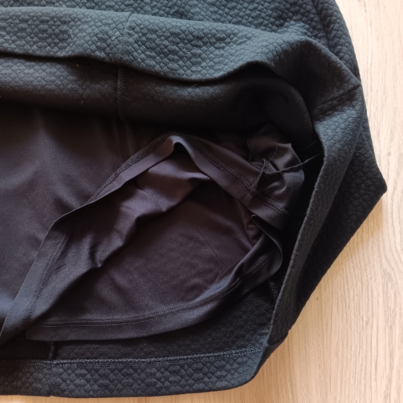 Boden Fit & Flare Dress Colorblock Ivory Black Grey Gold Textured Size 6 Long - Picture 5 of 12